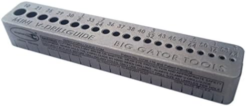 Big Gator Tools SDGMINI MINI V-Drill Guide 21 Drill Sizes