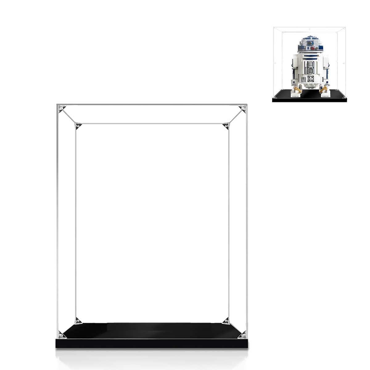 Teca Vetrina Compatibile con Lego R2-D2 75308 Modello‌