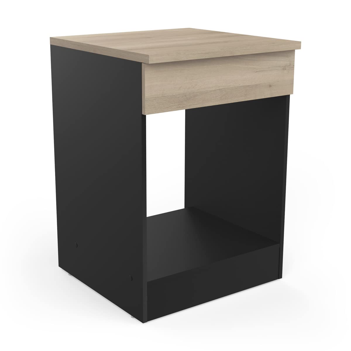 Meuble Bas Four - Origan - Fabriqué en France - Garantie 2 Ans – 60 x 60 x 85 cm