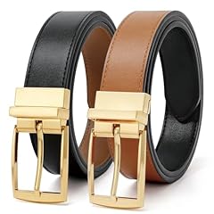 Black/Brown Gold Buckle 1pcs