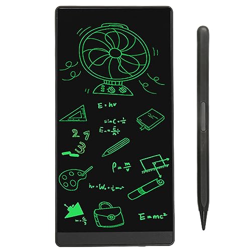 Septpenta Mini Tableta de Escritura LCD, Blocs de Dibujo Electrónicos Reutilizables Borrables de 6, 5 Pulgadas, Bloc de Notas Digital Borrable Pantalla Completa Niños y Adultos, Dibujo