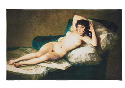Musearta BT-FG-MD-V424232 Unisex Beach Towel with Artist Francisco de Goya Design Cotton 108 x 180 cm, Brown, 108x180 - Image 2