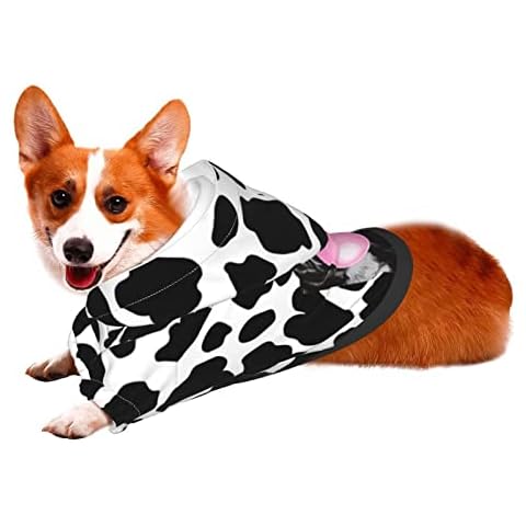 LARSD Dog Hoodie Soft Pet Clothes with Hat Cozy Sports Puppy Hoodie and Breathable Pet Sweatshirt Suitable for Indoor and Outdoor Four Seasons of The Year Cover