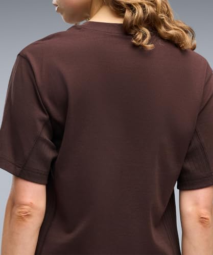 PUMA T-Shirt décontracté Her Femme M, Chocolate Fondue Brown