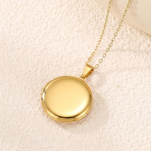 Collier avec médaillon en forme de cœur PHOCKSIN en argent pour filles, médaillons en argent pour femmes en cadeau d'anniversaire avec texte gravé, médaillon photo pouvant contenir des images, 1.1 – vue 3