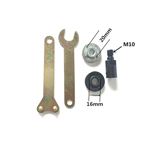 Preisvergleich Produktbild YJZ M10 Schaft H¨¹lse Schleifscheibe Polierplatte Schneiden Sgeblatt Anschluss Set