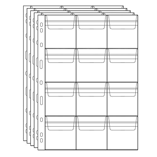 Uncle Paul 9-Hole Coin Sleeves - Perfect for Collecting and Storing Coins