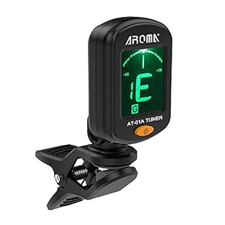 SIMBAE Accordeur de guitare AT-01A rotatif à clipser avec écran LCD pour guitare, basse, ukulélé, violon - Les Beatles, Paul McCartney, John Lennon, RIngo Starr, George Harrison SIMBAE Accordeur de guitare AT-01A rotatif à clipser avec écran LCD pour guitare, basse, ukulélé, violon – Image 3