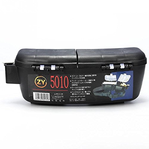 TOPIND Fishing Live Bait Storage Durable Multifunction Fishing Box Live Baits Bucket Fish Lures Spoons Hooks Reels Storage Bag Tackle Waist Case Earthworm Container with Belt