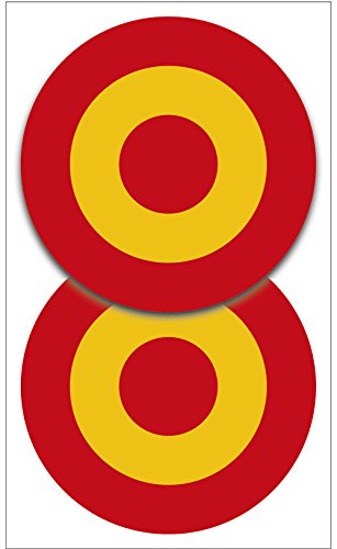 Artimagen Pegatina Diana 2 uds. España ø 50mm/ud Cover