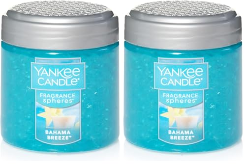 Yankee Candle Fragrance Spheres Bahama Breeze, Fragance, Blue (Pack of 2)