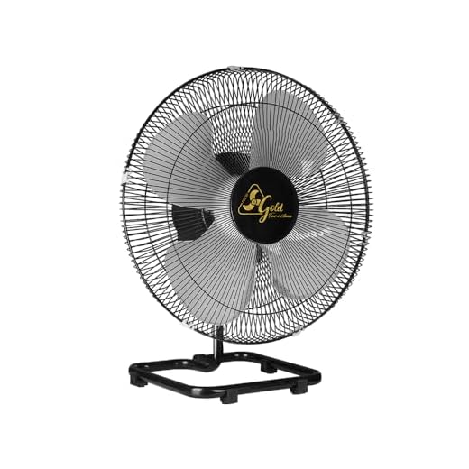 Venti-Delta Oscilante de Mesa Gold 50 cm, Bivolt, 705312, 200 W, Preto