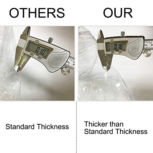 Clear Thicker Couch Cover For Pets, Heavy Duty Cat Scratch Sofa Cover For Protection Against Cat Dog Clawing, Waterproof Plastic Shield Covers For Couch, Sofa Slipover For Storage And Moving #TOP3