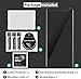 AmzSuker [2Pack] for Galaxy S8 Privacy Anti-Spy Tempered Glass Screen Protector, [Case Friendly][Bubble Free][9H Hardness][Anti-Scratch] Tempered Glass Screen Protector for Samsung Galaxy S8