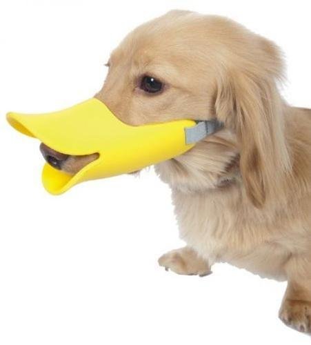 Pawliss Anti-bite Dog Muzzle, Duck Shape Mouth Cover