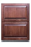 Summit 24” Two Drawer Refrigerator, Panel Ready* - ADRD24PNR