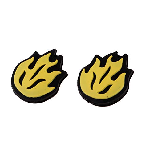 image for Prettyia 4 Pairs / 8Pcs Durable Silicone for Long Lasting Tennis Racke