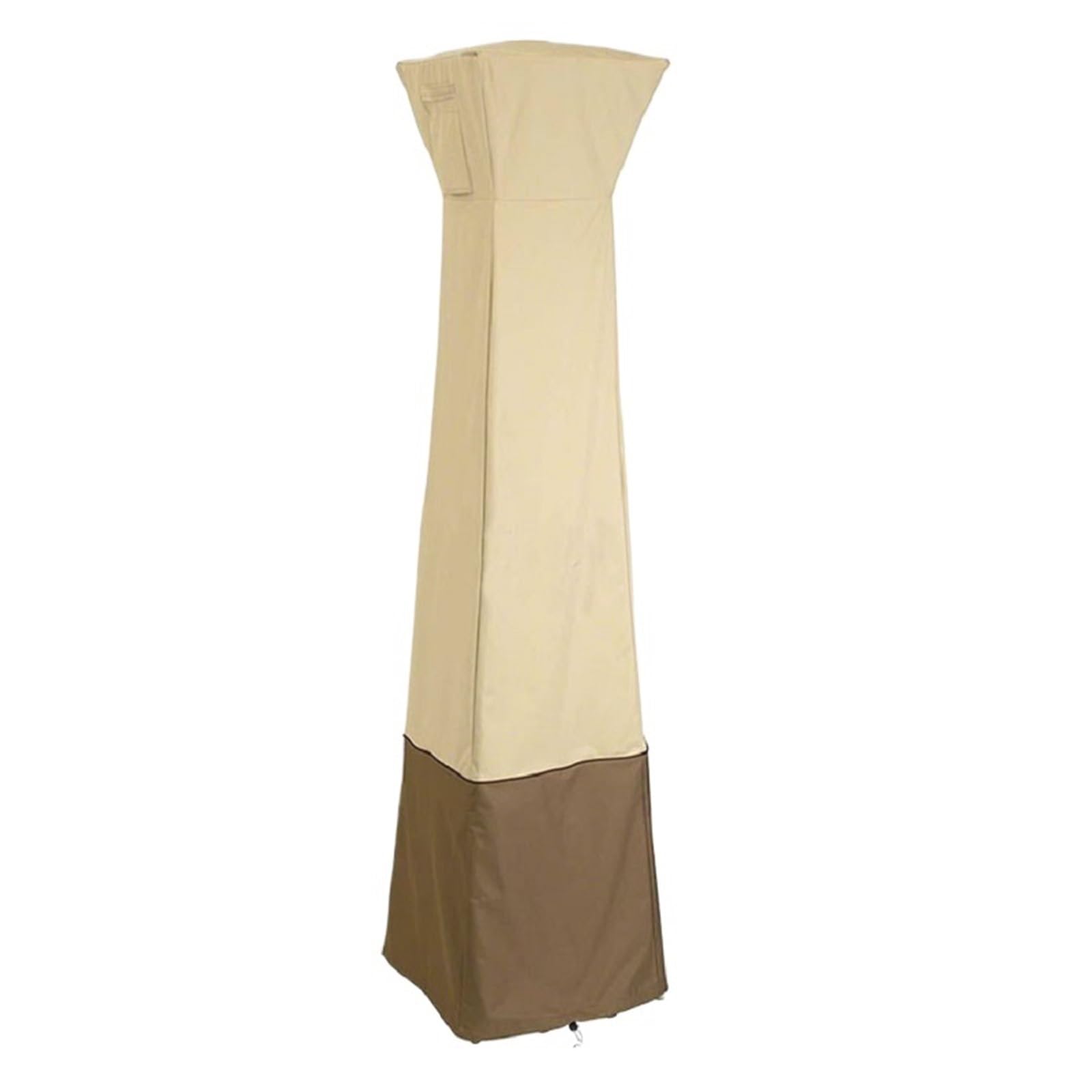 Enxjire Light Yellow Outdoor Heater Cover 210D Waterproof Patio Heater Cover, Dustproof & Uv-Resistant Garden Furniture Protector(,106X228cm)
