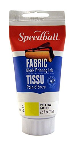 Speedball Art Products Tinta de tecido Company, amarelo, 70 ml