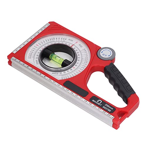 Inclinómetro digital con base magnética y nivel de burbuja miniatura 4