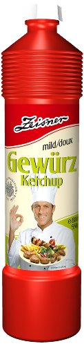Zeisner Gewürz-Ketchup mild 800ml/950g Flasche, 6er Pack (6 x 800 ml) Cover