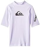 Quiksilver Boys Rash Guard All Time Short Sleeve