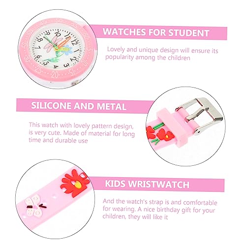 Gogogmee 2 peças reloj para niños relógios escolares para meninas relógios infantis para estudantes