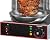 Electric Vertical Broiler Grill by KZU, Shawarma Machine Kebab Grill Gyro Rotisserie Oven for Indoor and Outdoor Barbecue Grill, Stainless Steel Grill for Kebab