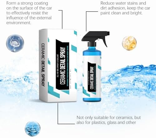 JSGHGDF Car Paint Protect Sprays with Silicone Coating Technology for & Long Lasting Durability Car Paint Security Sprinkle — view 6
