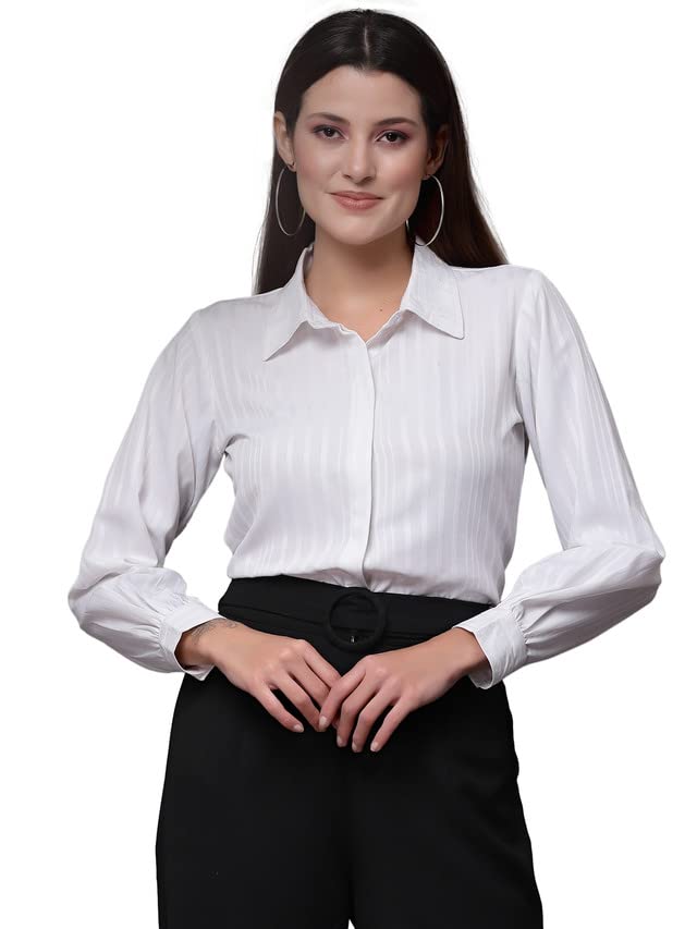 Image of Selvia Women's Polyester Regular Fit Shirt