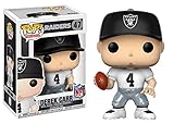 Funko POP NFL: Derek CARR (Raiders Away) Collectible Figure