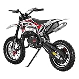 Kids Dirt Bike,50CC 2-Stroke Dirt Bike For Kids,Gas Powered...