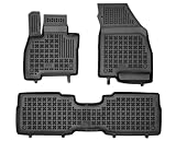 AZUGA Hohe Gummi Fußmatten mit Rand passend für Jaecoo 7 ab 2025 Plug-In-Hybrid (PHEV) AZ10300558 3D Gummimatten