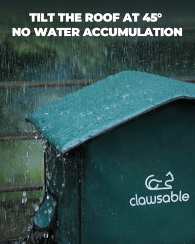 Lamlingo HCH-WD Heated Cat House For Outside,Extremely Weatherproof&Insulated In Winter,Elevated Outdoor Cat Shelter thumb #1