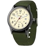 cicininc Expedition Scout Wrist Watch for Men Women 38mm Rugged Outdoor Military Analog Watches, Everyday Quartz Wristwatch for All