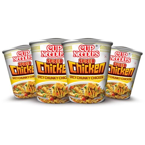 Cup Noodles Spiced Chicken, 70 g (Pack of 4) (B0CVTVMR3B) Amazon Price History, Amazon Price Tracker