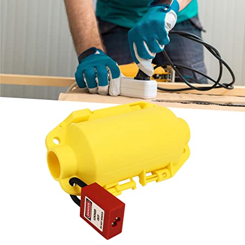 Conjunto de Cadeado de Plugue, Conjunto de Bloqueio de Plugue Elétrico Industrial Antideformação par