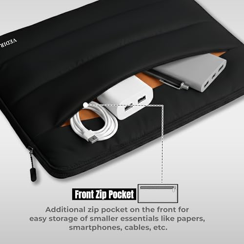 Image of Laptop Sleeve 14 inch Bag /Compatible with MacBook Air /Pro /Water Resistant /Laptop Case Cover /Scratches Proof /Shockproof Cover Bag for Office Use /Suitable for dell,hp,asus,Lenovo Laptop Sleeve