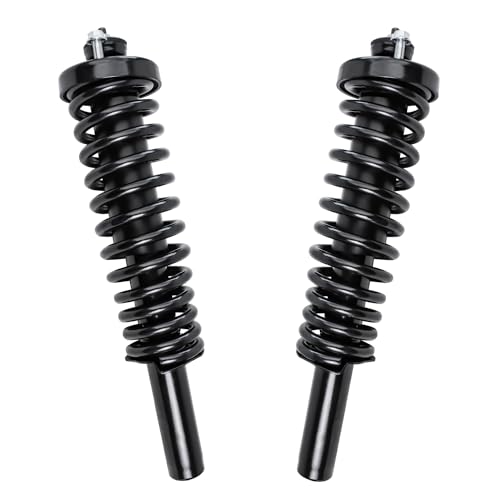 Image of Detroit Axle - 2 Front Struts for 1996-2000 Honda Civic, 1997 1998 1999 Quick Complete Struts w /Coil Spring Assembly Replacement Suspension Shock