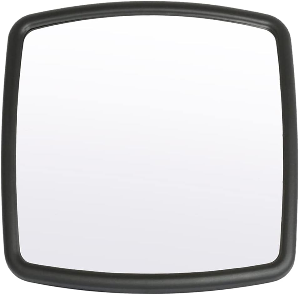 INIONE Black Wide Angle Mirror Manual Operation Fit 2002-2018 for International 4300 4400 7400 7600 8500 8600 Prostar Workstar Transtar Trucks