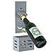 LEcylankEr Apribottiglie da Parete con Magnetico,Apribottiglie per Birra,Decorazioni per Cucina da Bar,Patio casa e terrazza (grigio)