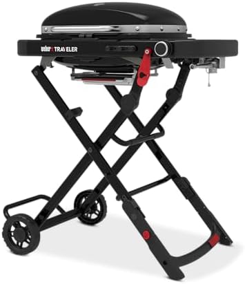 Barbacoa de gas Weber Traveler® Compact, Negro (15...