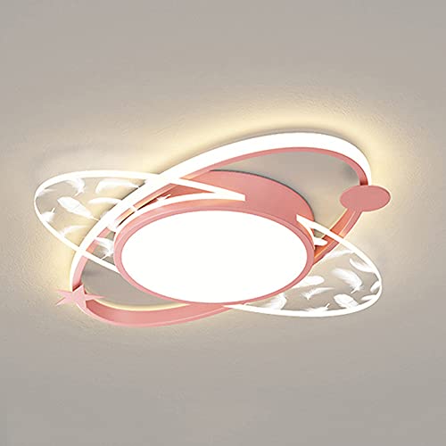 Plafond LED chambre dimmable avec télécommande et lumière chaude