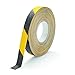 Price comparison product image Durable DURALINE GRIP+ Non-Slip Floor Tape - Self-Adhesive Marking Tape with 25mm Thickness and 15 Metres in Length - Granulated Surface - Yellow & Black