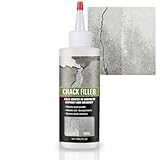 Concrete Crack Filler - Asphalt & Concrete Crack Filler, Multi-Purpose Waterproof Cement Repair Adhesive for Driveways, Outdoor, Black, 150ml