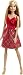 Barbie Holiday Surprise Dress Doll with Plaid Skirt and Red Bow - 11.5 Inches Tall