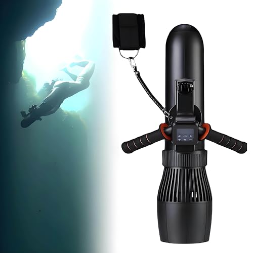 Scooter Submarino De Hélice, Scooter De Buceo Para Deportes Acuáticos, Scooter Submarino Para Esnórquel, Batería De Litio, Con Control Remoto, Para Kayaks, Botes Inflables, Tablas De Paddle 10000毫安