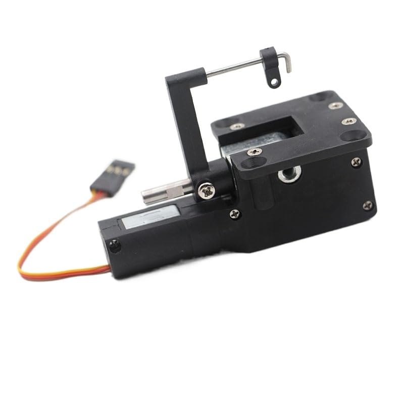 Tren de aterrizaje retráctil de metal con servomotor eléctrico PZ-15090SN de 3,5 kg y 40 g, con conector JR de dirección for multicóptero de ala fija RC(1 set)