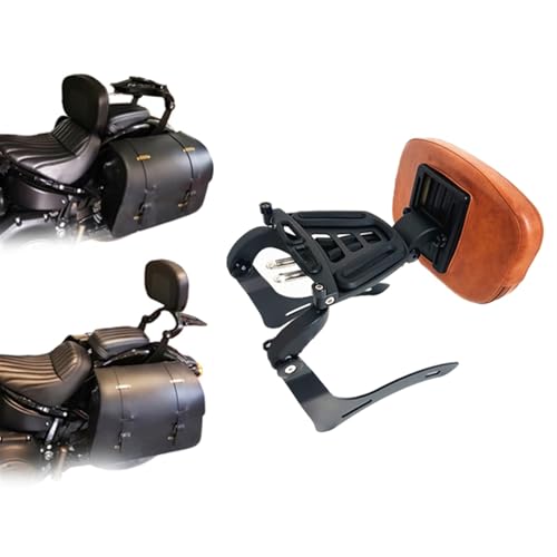 Barre Sissy Indian Scout Rogue - Appui-dos conducteur et passager amovible moto 2018-2023