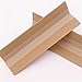 ASABIB 100pc Cardboard Edge Protectors, 4x4cm V Type Reinforced Cardboard Corners Moving Strapping Anti-Collision Corner Guards for Shipping Pallets (Size : L 1m) (Size : Thickness 4mm)